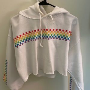 pride Hoodie crop top